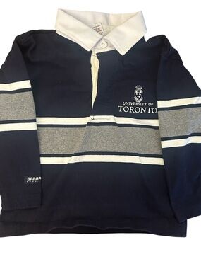 Barbarian University of Toronto Toddler Long Sleeve Rugby Shirt